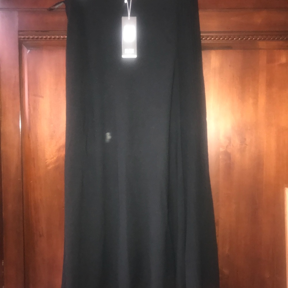 Eileen Fisher Black Small fine merino Jersey skirt